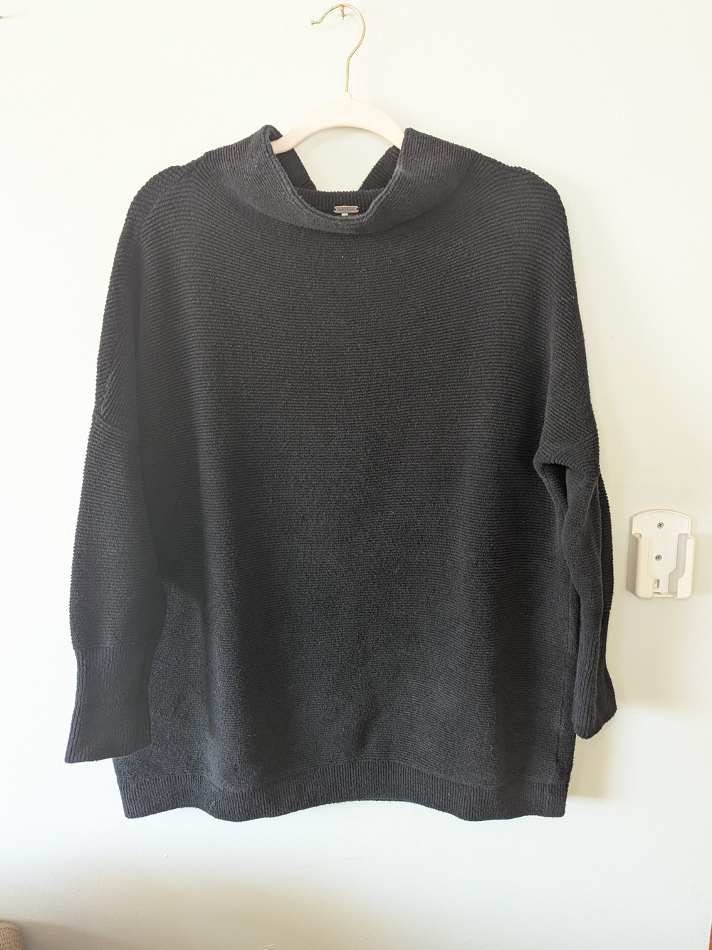 Free People Ottoman Slouchy Tunic, Black